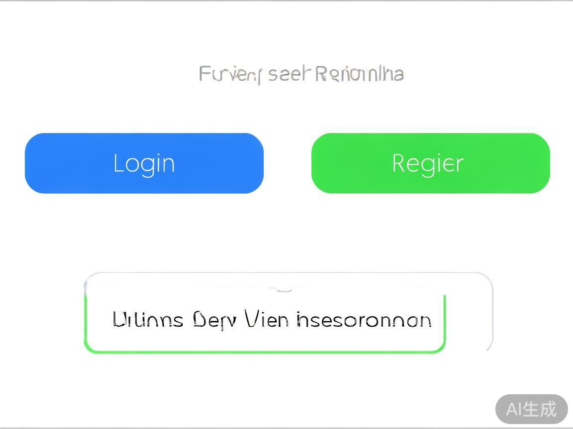 在应用首页，你会看到“登录”或“注册”按钮。点击“